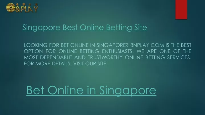 singapore best online betting site