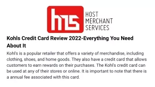 kohls credit card review 2022 everything you need