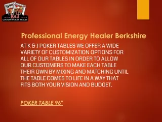 Poker Table 96  Kandjpokertables.com