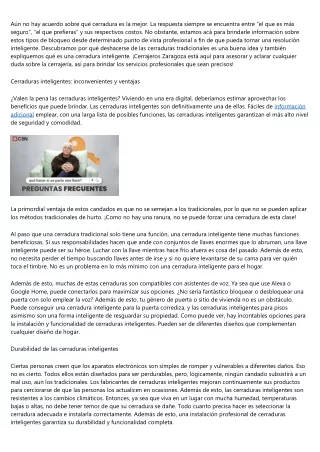 Cerraduras: ¿tradicionales o inteligentes? Qué seleccionar.