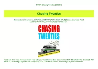 [BOOK] Chasing Twenties [EBOOK]