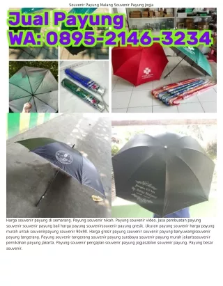 souvenir payung malang souvenir payung jogja