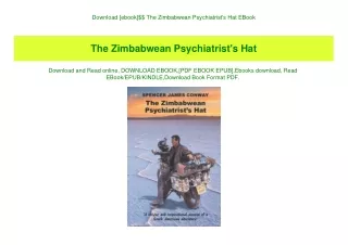Download [ebook]$$ The Zimbabwean Psychiatrist's Hat EBook
