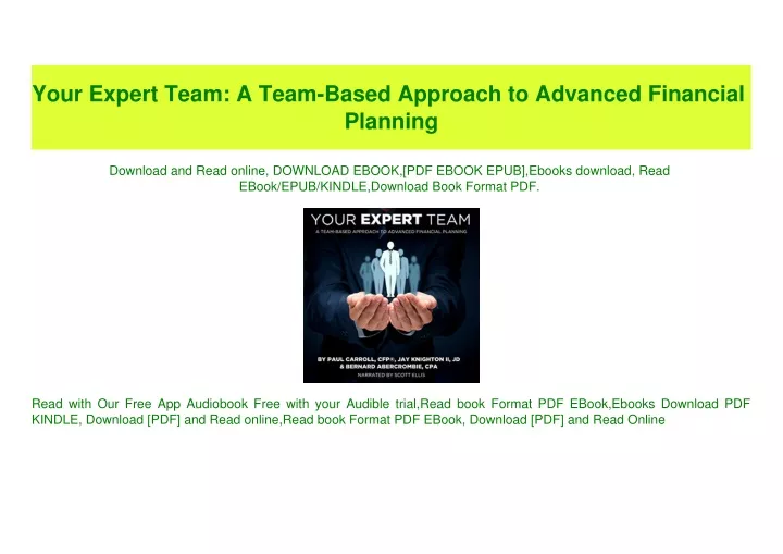 your expert team a team based approach