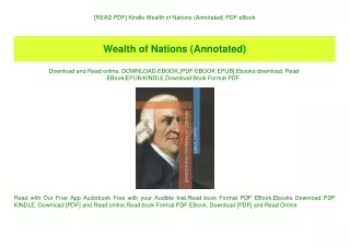 [READ PDF] Kindle Wealth of Nations (Annotated) PDF eBook