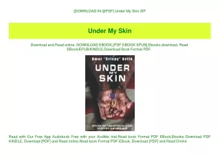[DOWNLOAD IN @PDF] Under My Skin ZIP