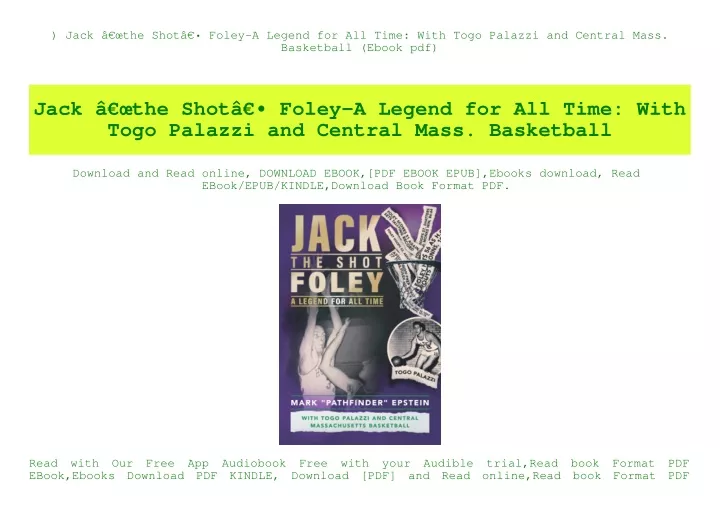 jack the shot foley a legend for all time with