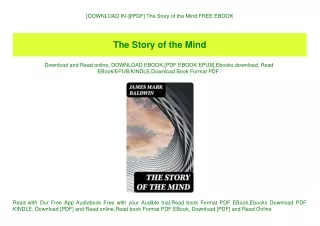 [DOWNLOAD IN @PDF] The Story of the Mind FREE EBOOK