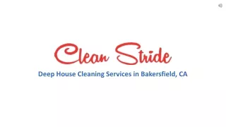Reliable House Cleaning Service in Bakersfield CA