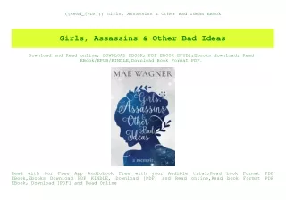((Read_[PDF])) Girls  Assassins & Other Bad Ideas EBook