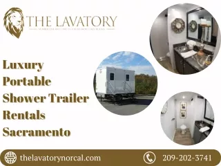 Best Portable Shower Trailer Rentals in Sacramento