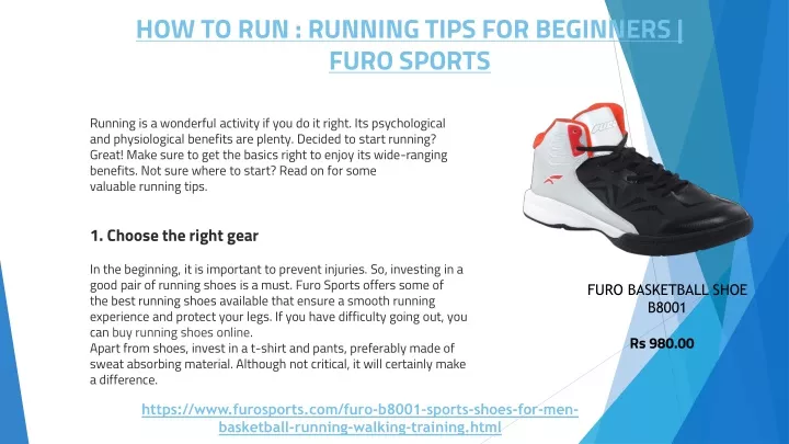 how to run running tips for beginners furo sports