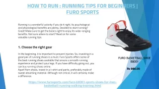 RUNNING TIPS FOR BEGINNERS  FURO SPORTS
