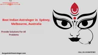 Famous Indian  Astrologer in Australia