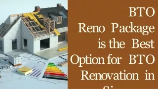 BTO Reno Package is the Best Option for BTO Renovation in Singapore