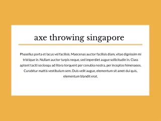 axe throwing singapore