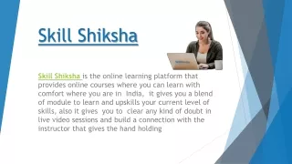 skill shiksha