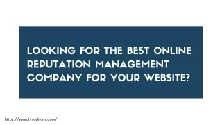 Best ORM company in India to maintain your website