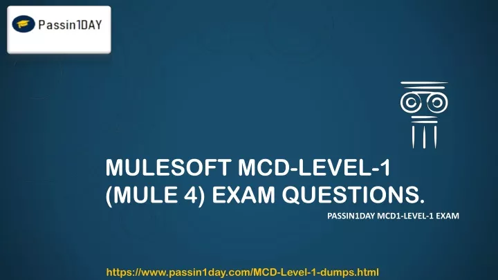 mulesoft mcd level 1 mule 4 exam questions