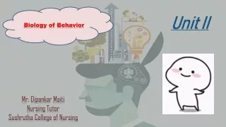 Biology of Human Behaviour