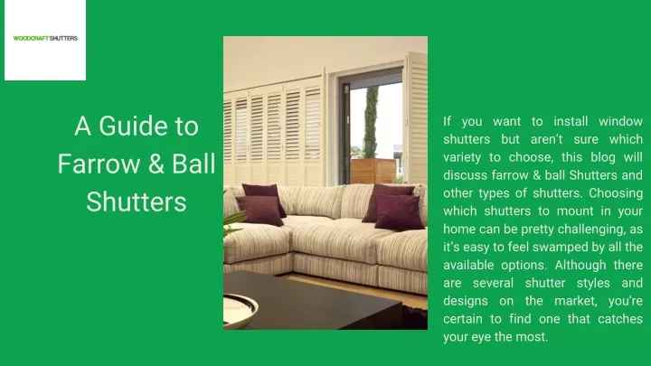 a guide to farrow ball shutters