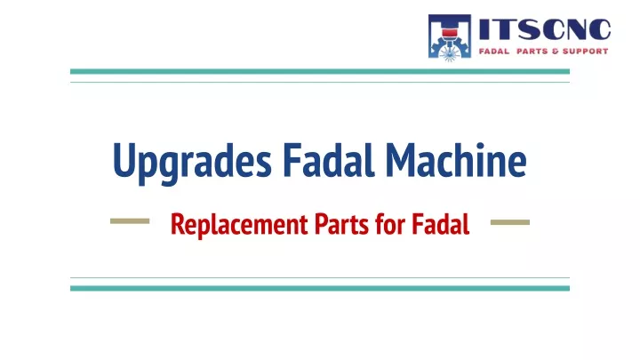 upgrades fadal machine replacement parts for fadal