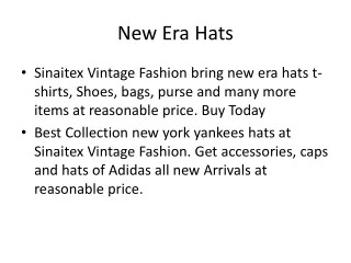 New Era Hats