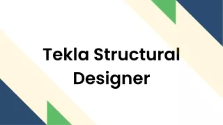 tekla structural designer