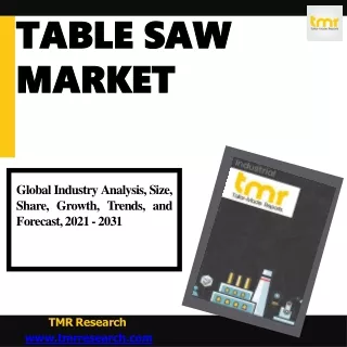 table saw market