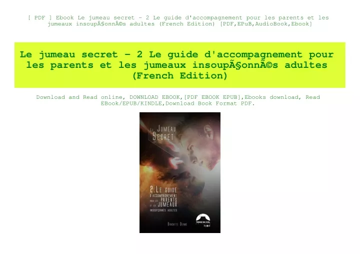 pdf ebook le jumeau secret 2 le guide