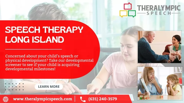 speech therapy long island