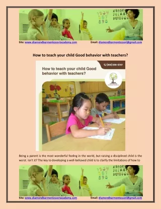 site www diamondbarmontessoriacademy com