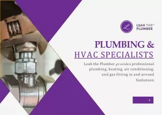 Expert Plumbing & HVAC Services in Saskatoon, SK