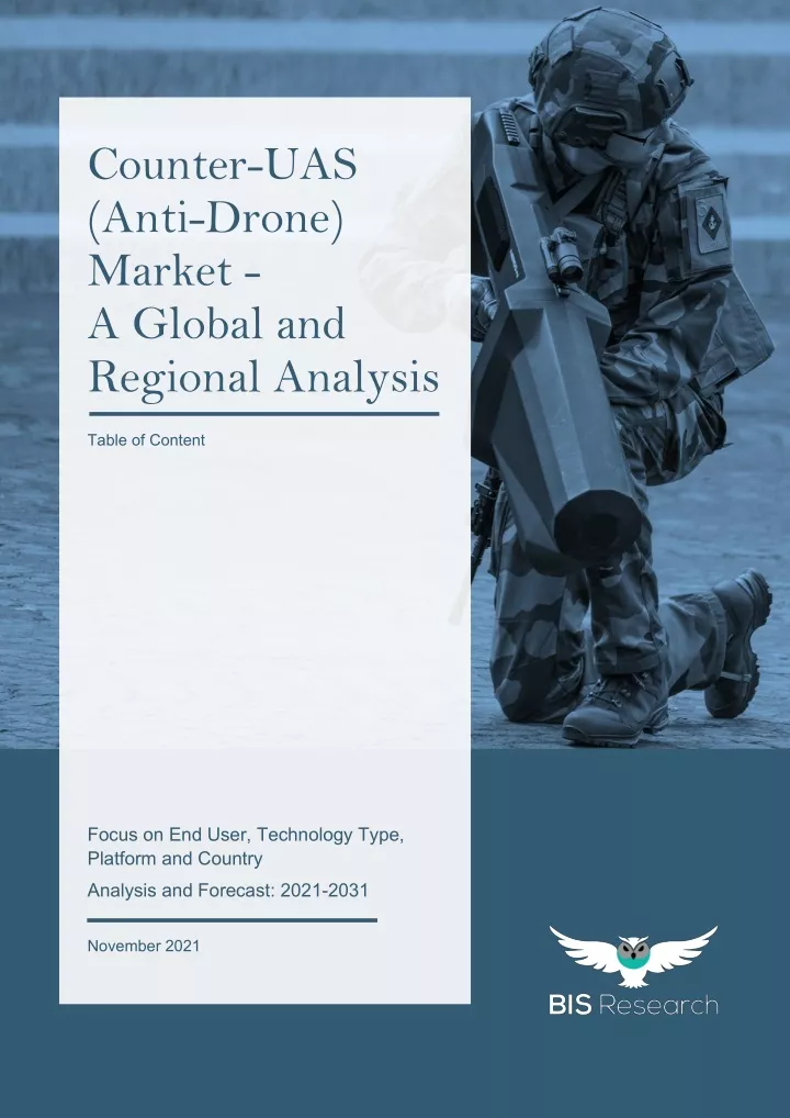 counter uas anti drone market a global