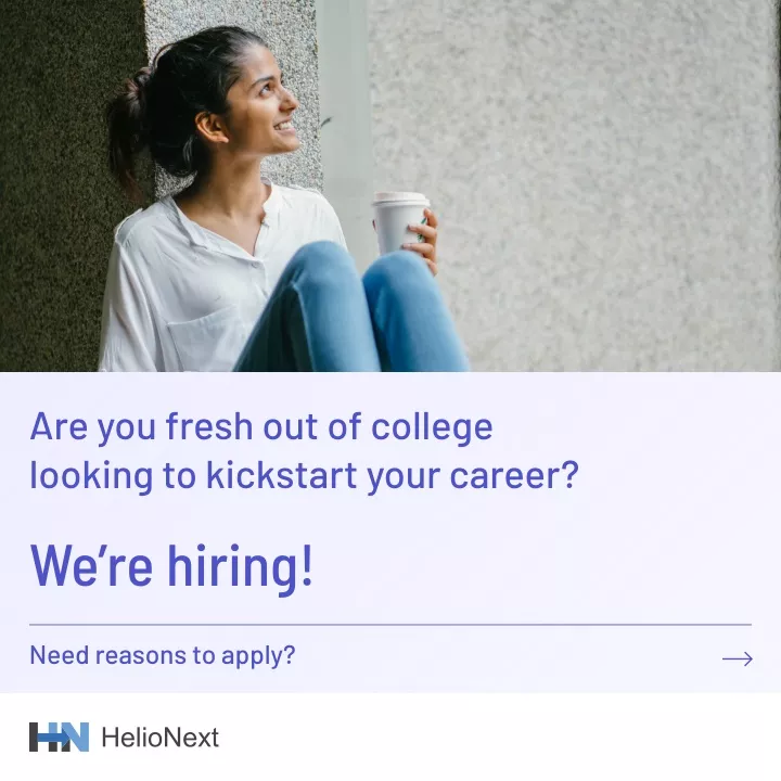 are you fresh out of college looking to kickstart