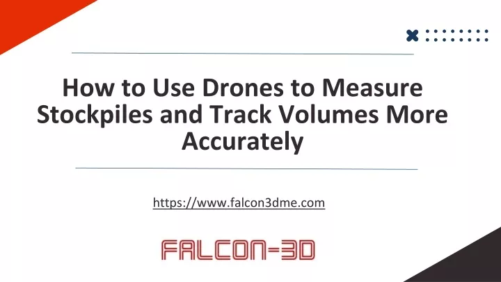 how to use drones to measure stockpiles and track volumes more accurately