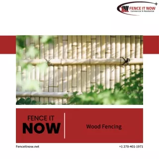 Grab Affordable Fence Installation in Kentucky at Fence It Now