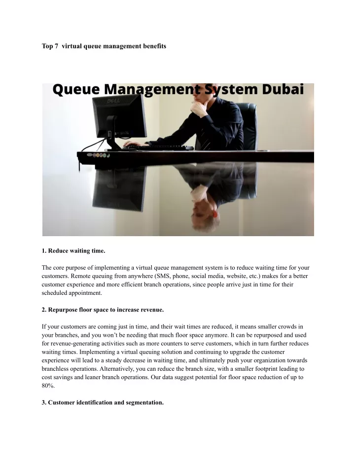 top 7 virtual queue management benefits