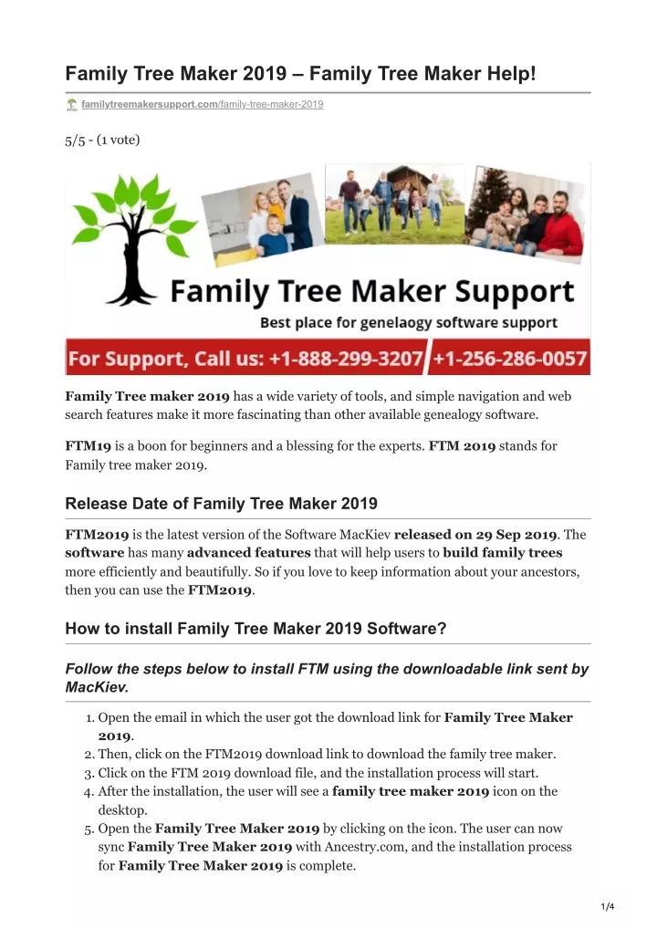 PPT - Family Tree Maker 2019 PowerPoint Presentation, free download ...