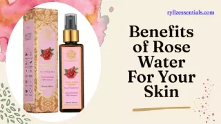 Benefits of Rose Water For Your Skin