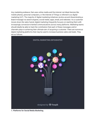 The Common Approaches to Digital Marketing