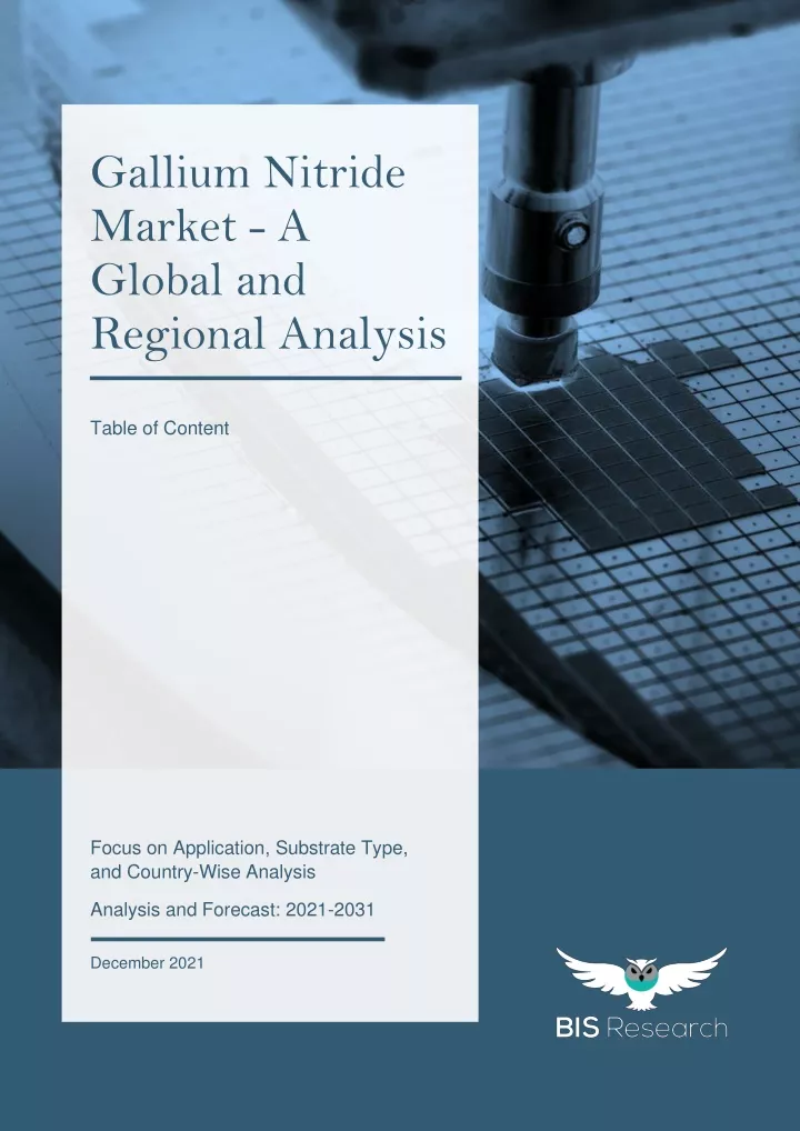 gallium nitride market a global and regional