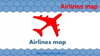 airlines map
