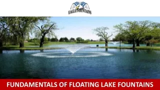 fundamentals of floating lake fountains
