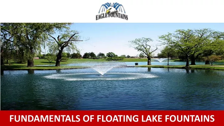 fundamentals of floating lake fountains