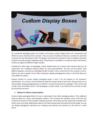 as a preferred packaging option for retailers