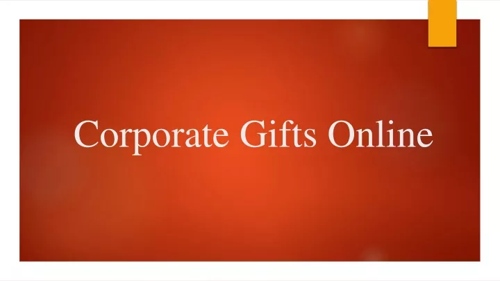 corporate gifts online