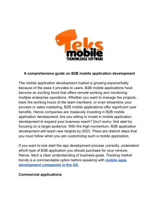Teksmobile