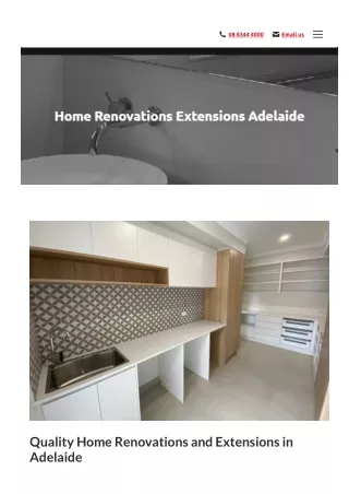 Home Renovations Extensions Adelaide