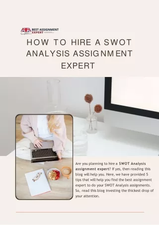 how to hire a swot a n a l y s i s a ss i g n m e n t expert